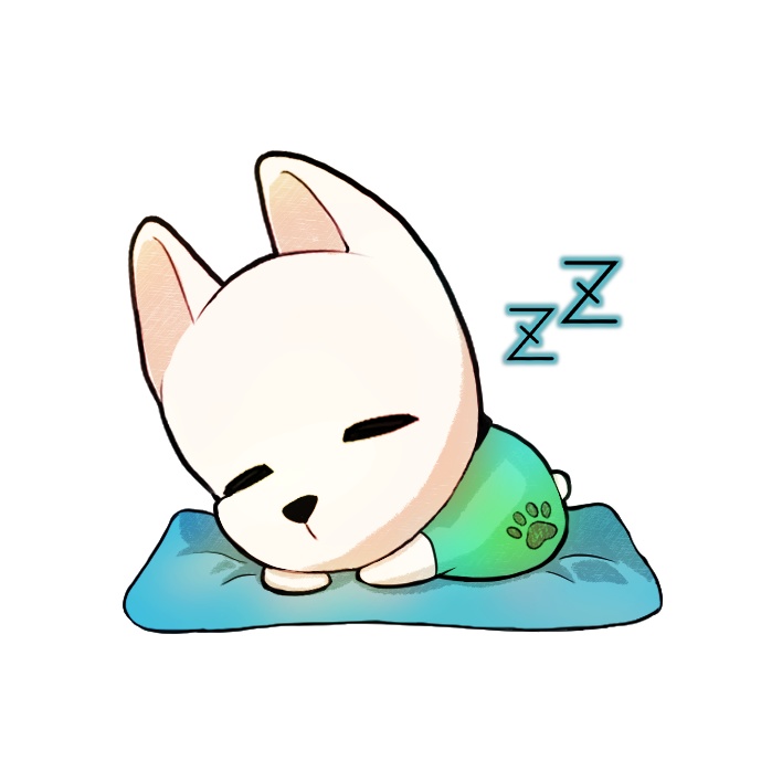 お昼寝ワンちゃん《アクキー》