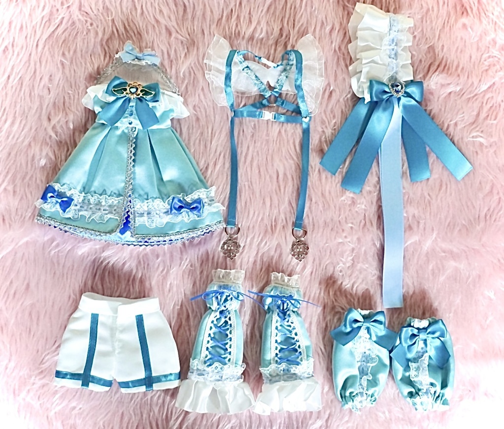 MDDサイズ お洋服セット 天使界隈魔法少女