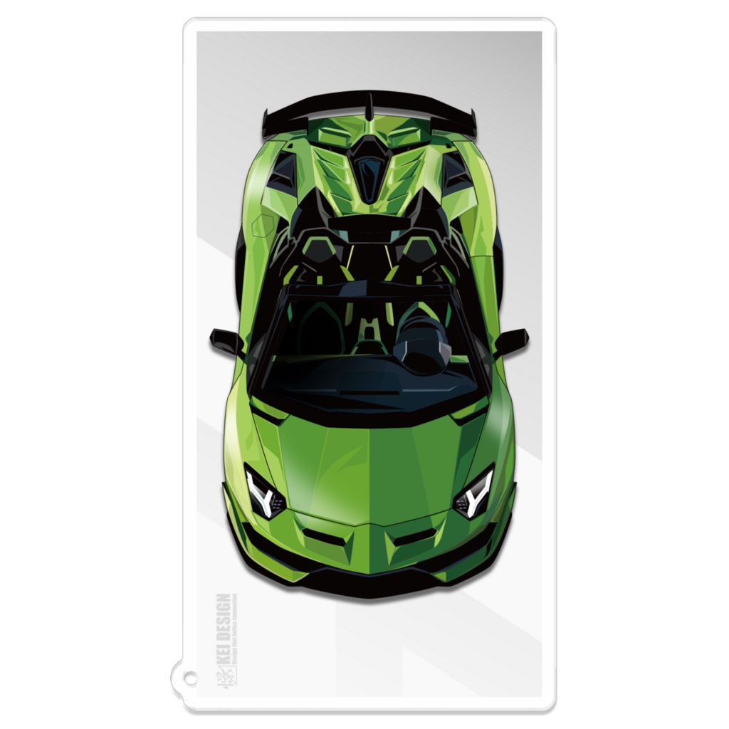 ランボルギーニアヴェンタドール/アクリルキーホルダー