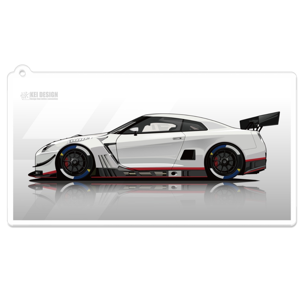 35GTR/アクリルキーホルダー