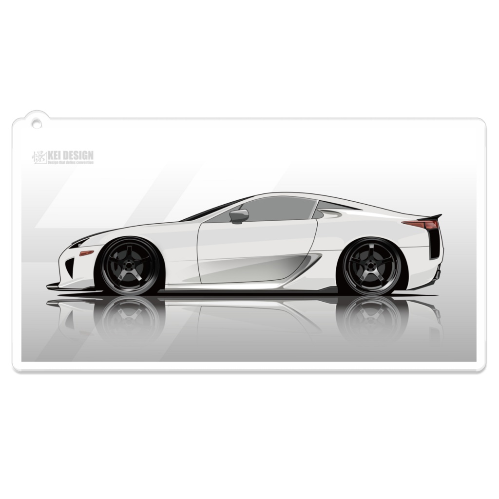 LFA横/アクリルキーホルダー