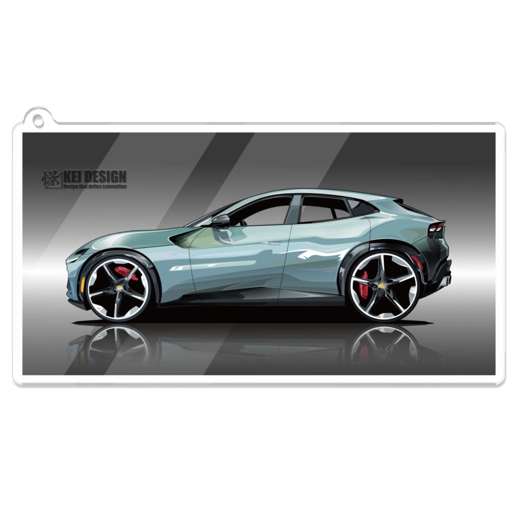 フェラーリプロサングエ／アクリルキーホルダー