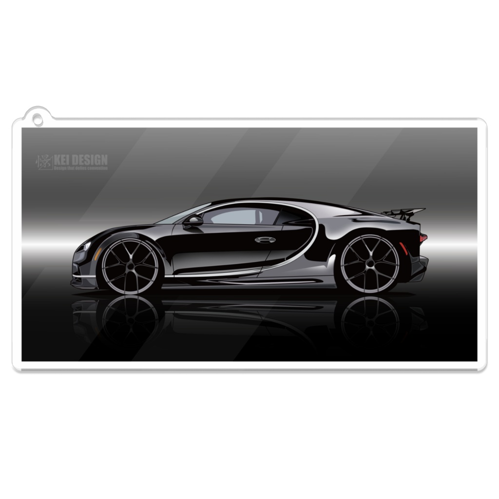 ブガッテイ/アクリルキーホルダー