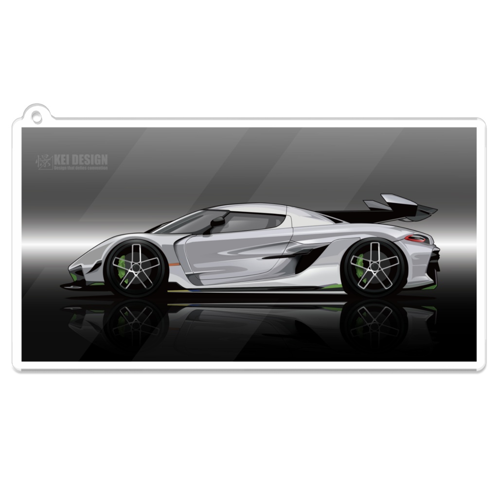 ケーニグセグジェスコ／アクリルキーホルダー