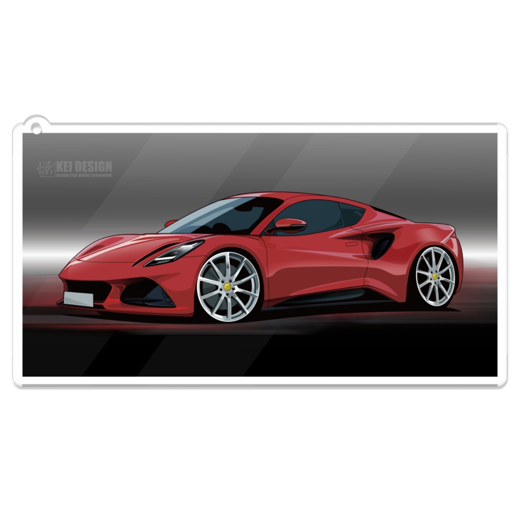 ロータスエミーラ／アクリルキーホルダー