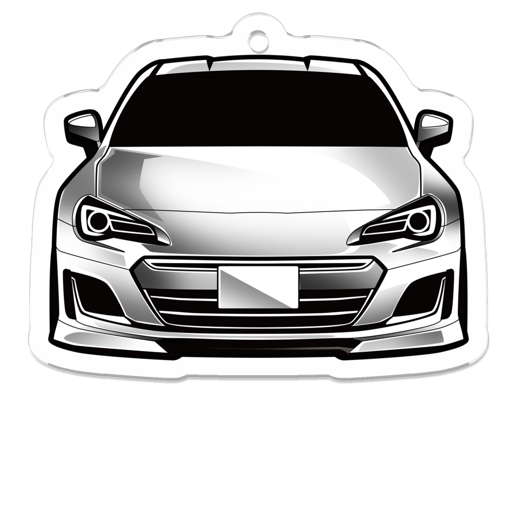 「518_白黒アクキー50mm」