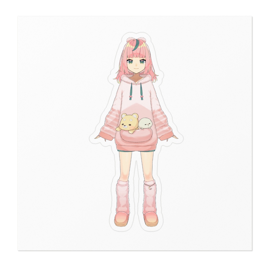 ステッカー ももA