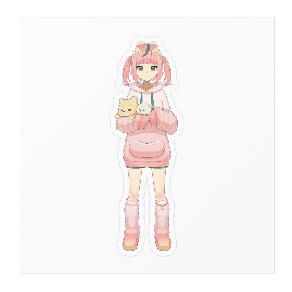 ステッカー ももB