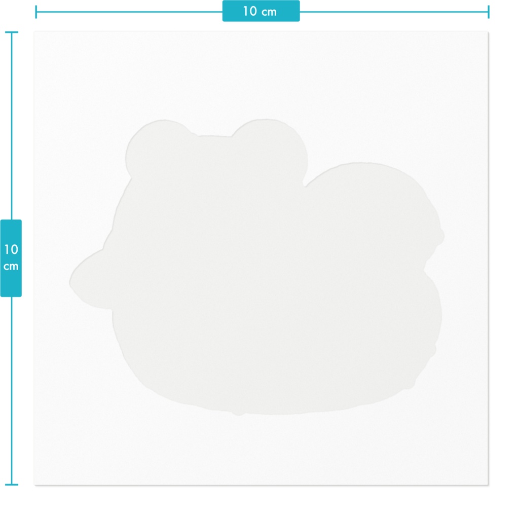 ステッカー はぴこう のどん
