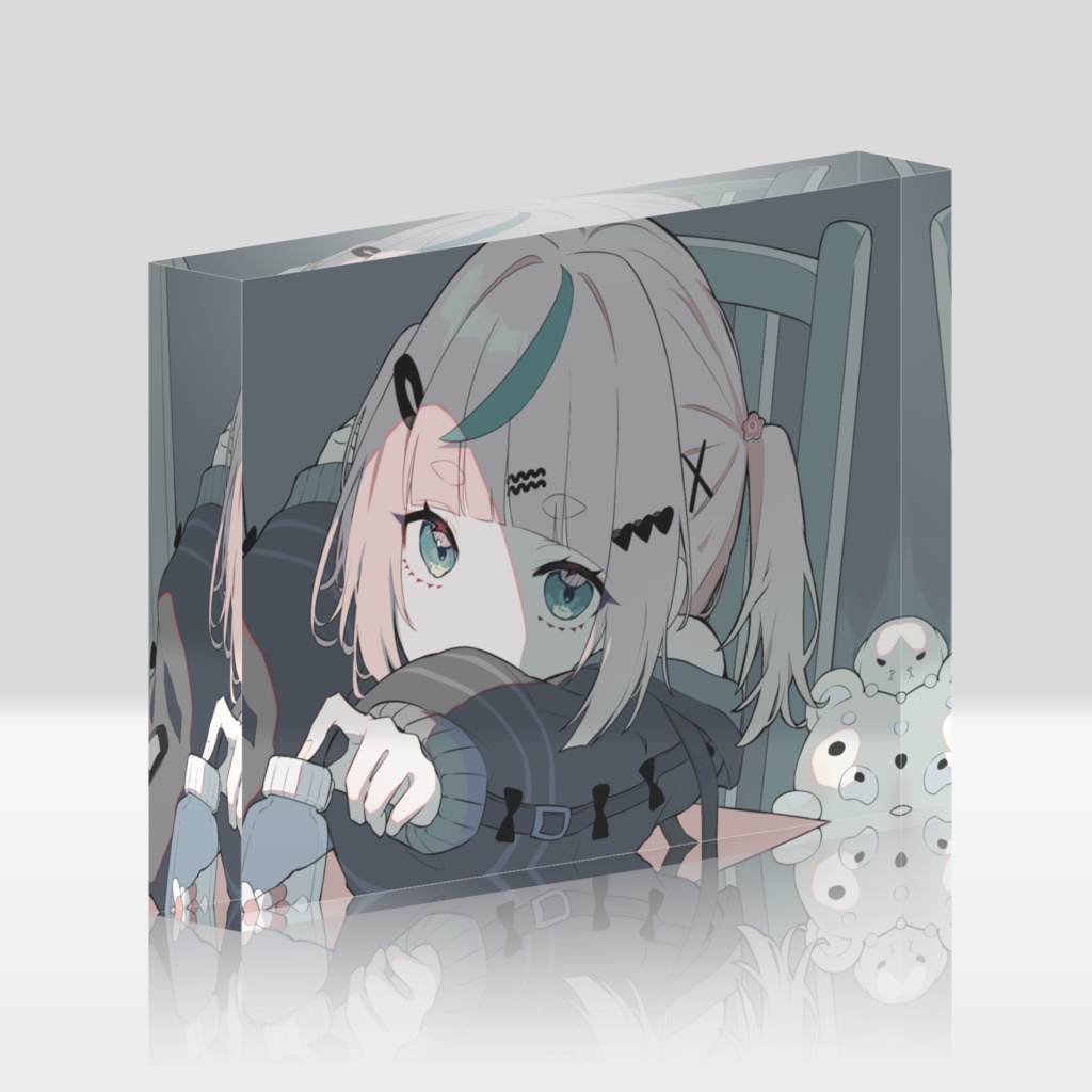 もものアクリルブロック