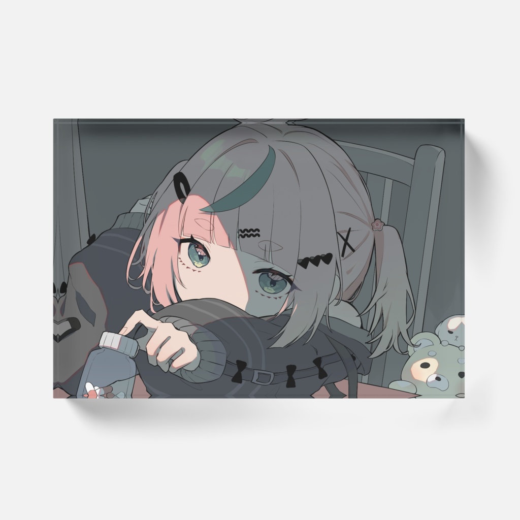 もものアクリルブロック