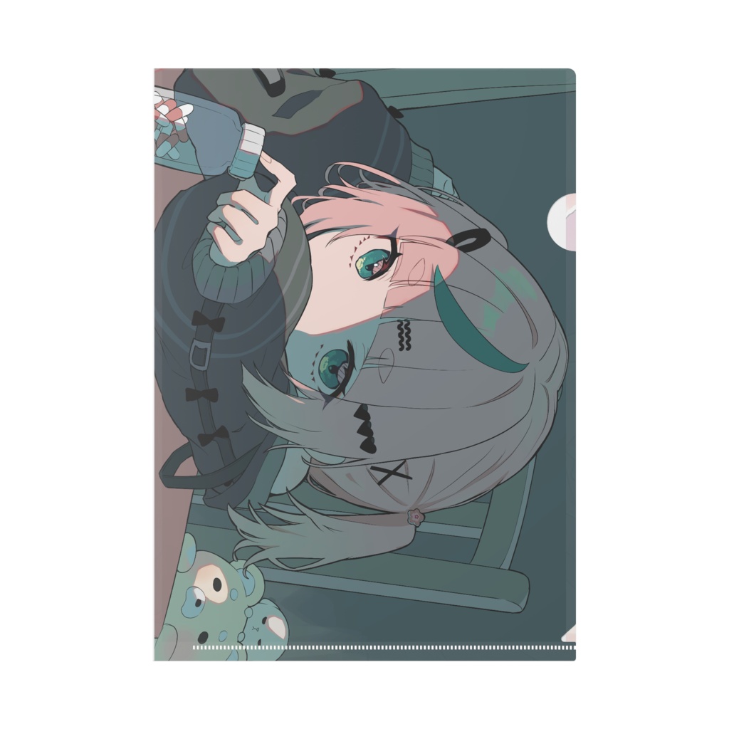 桃蔵大月神 三周年記念 クリアファイル