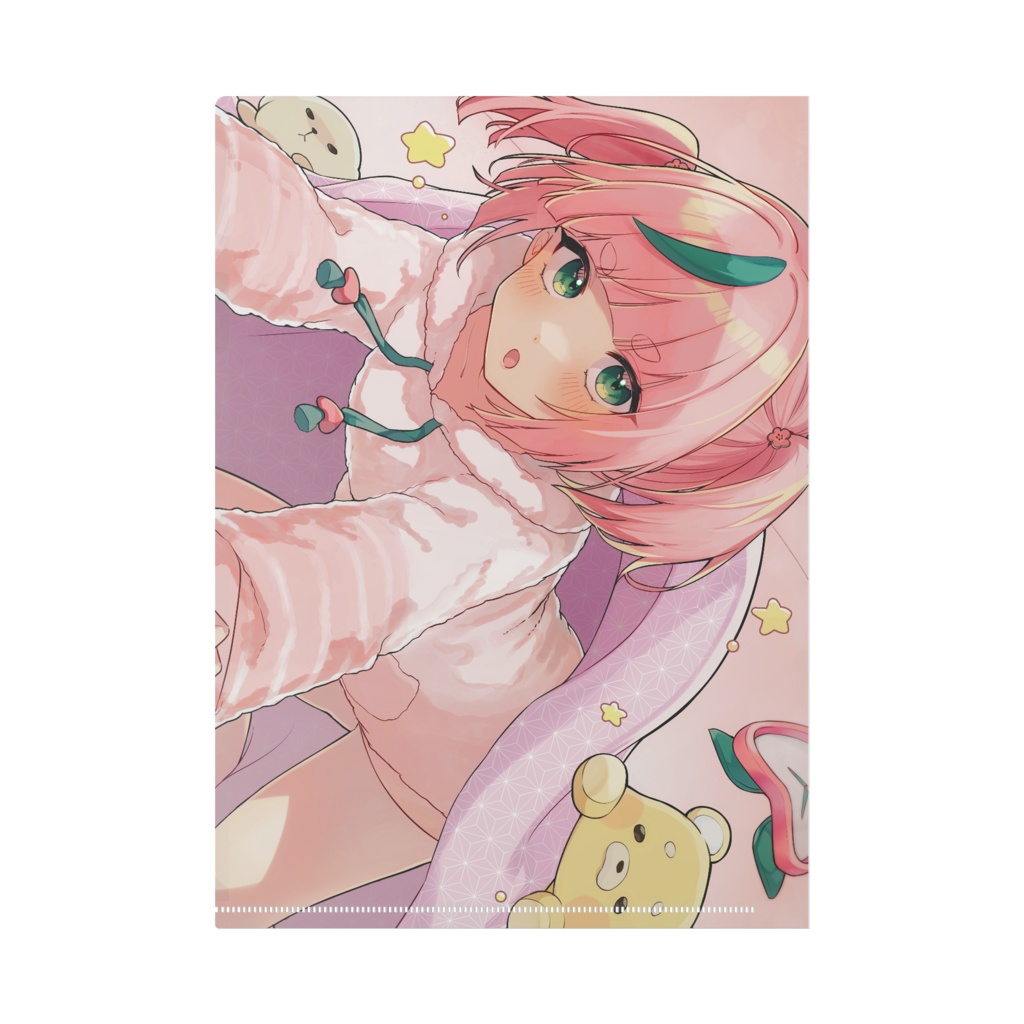 桃蔵大月神 三周年記念 クリアファイル