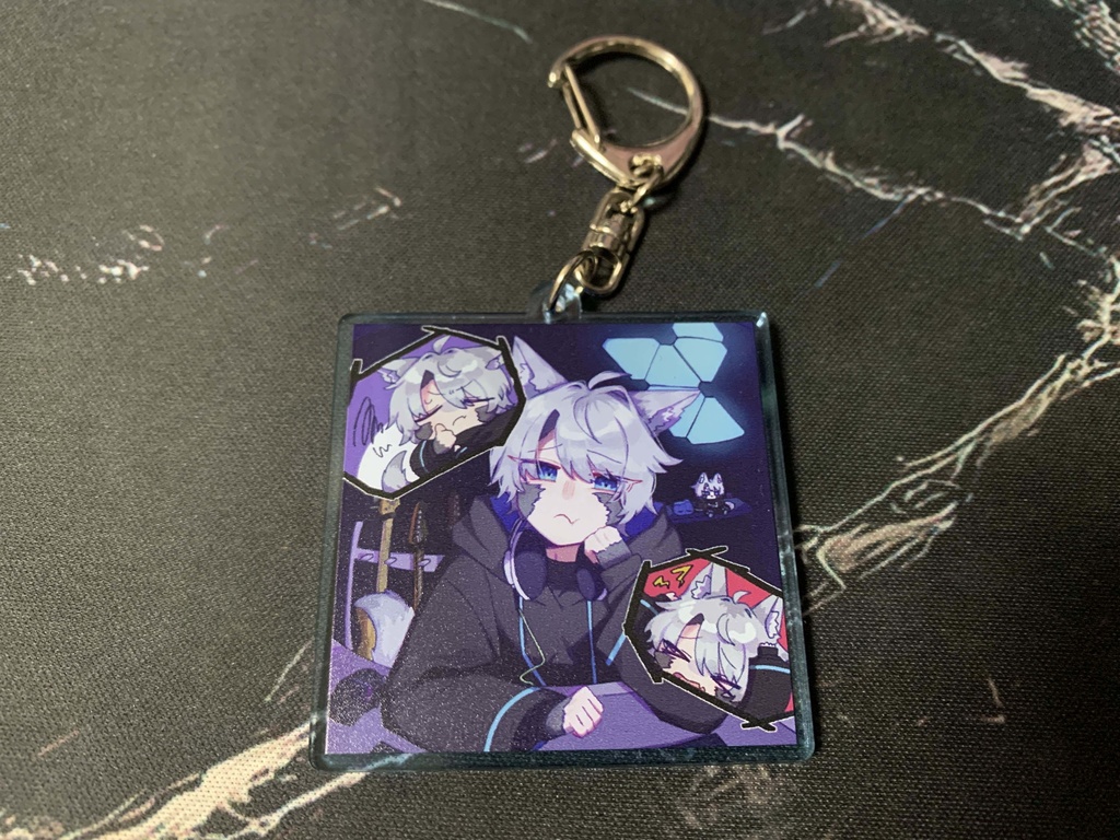 【受注販売】大判アクリルキーホルダー(全3種)/きょーすけフロムザリーチ