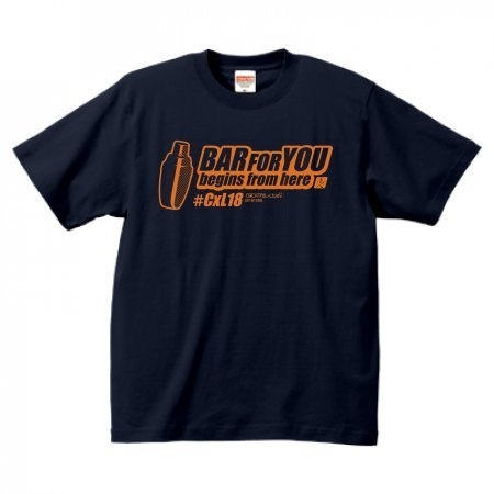オリジナルTシャツ (#CxL18 BarForYou)
