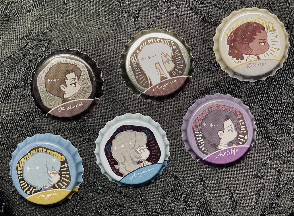 缶バッジ　6種セット