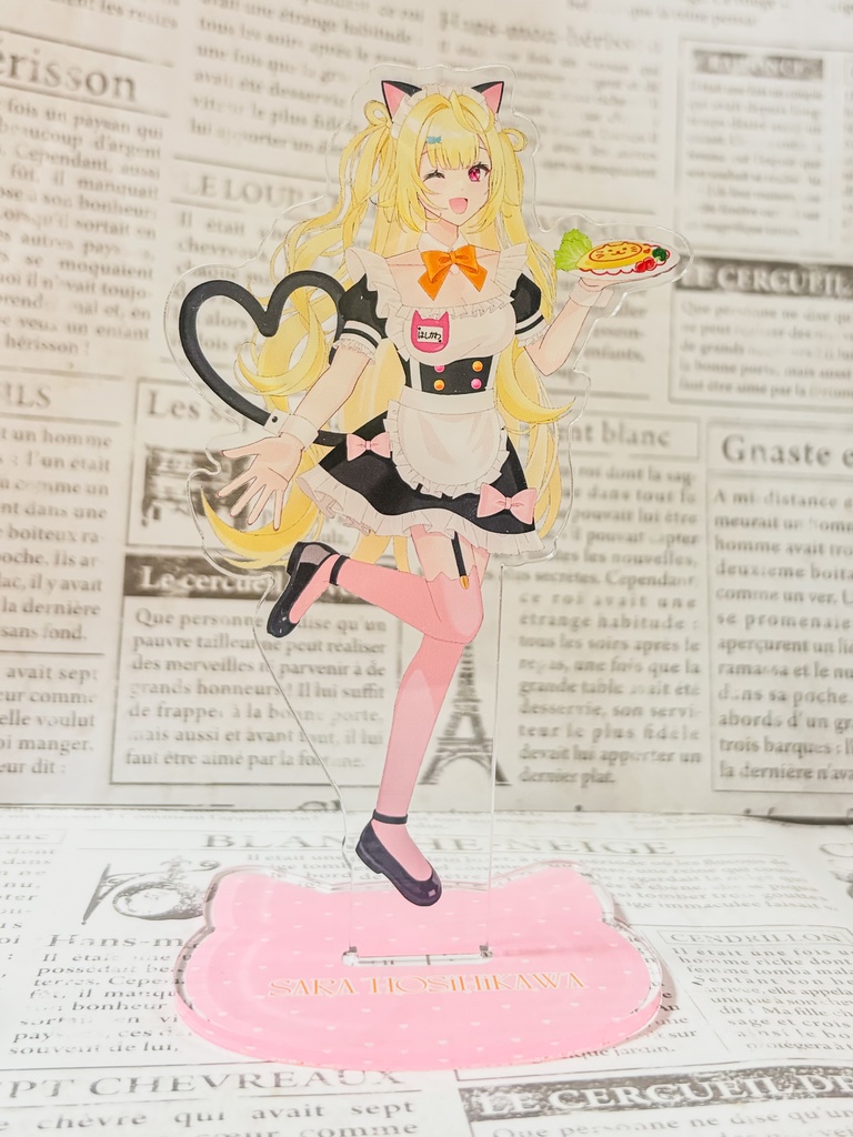 猫耳メイド星川　アクリルスタンド