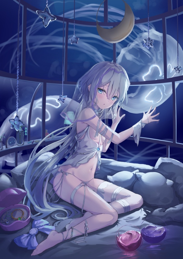 深海ベッドAnother B2タペストリー