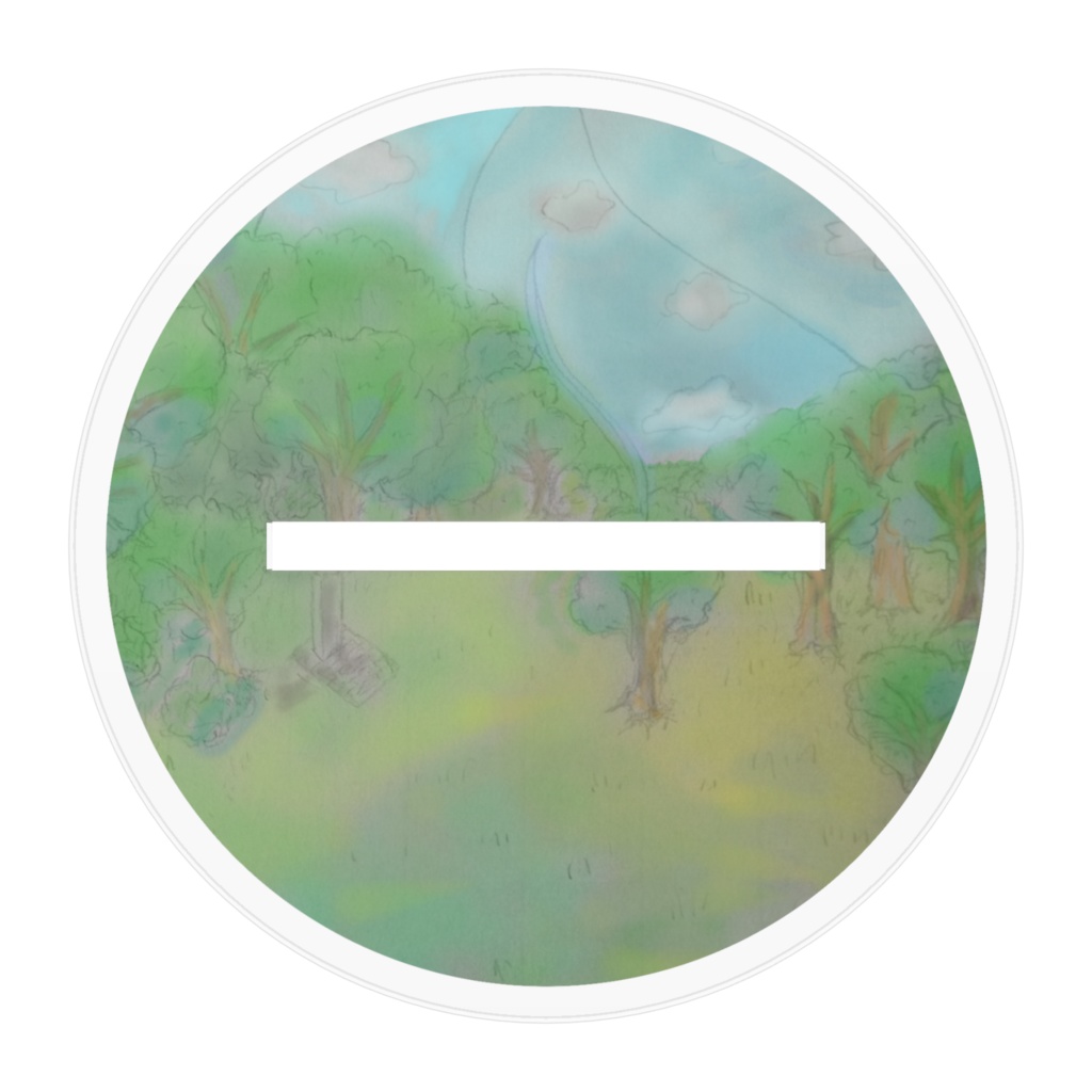 アミュラとツァーム石碑にてアクリルフィギュア