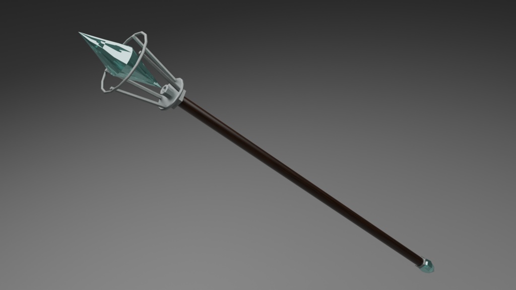 クリスタル·杖 Crystal Staff