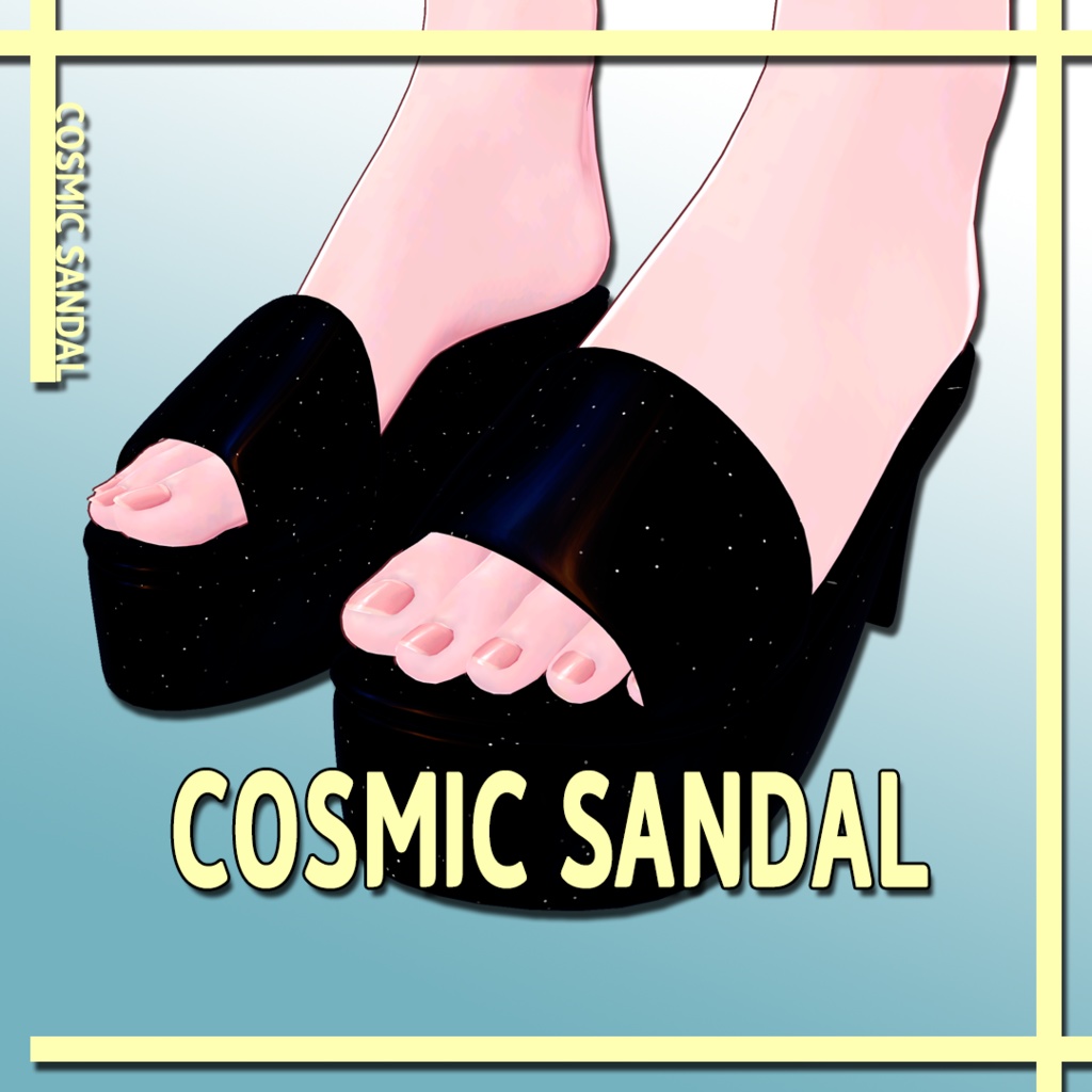 [Free 無料]Cosmic Sandals / 宇宙サンダル [Shinano]