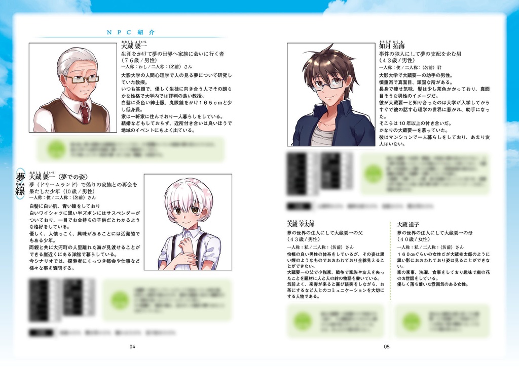 『夢線』(むせん)CoCシナリオ