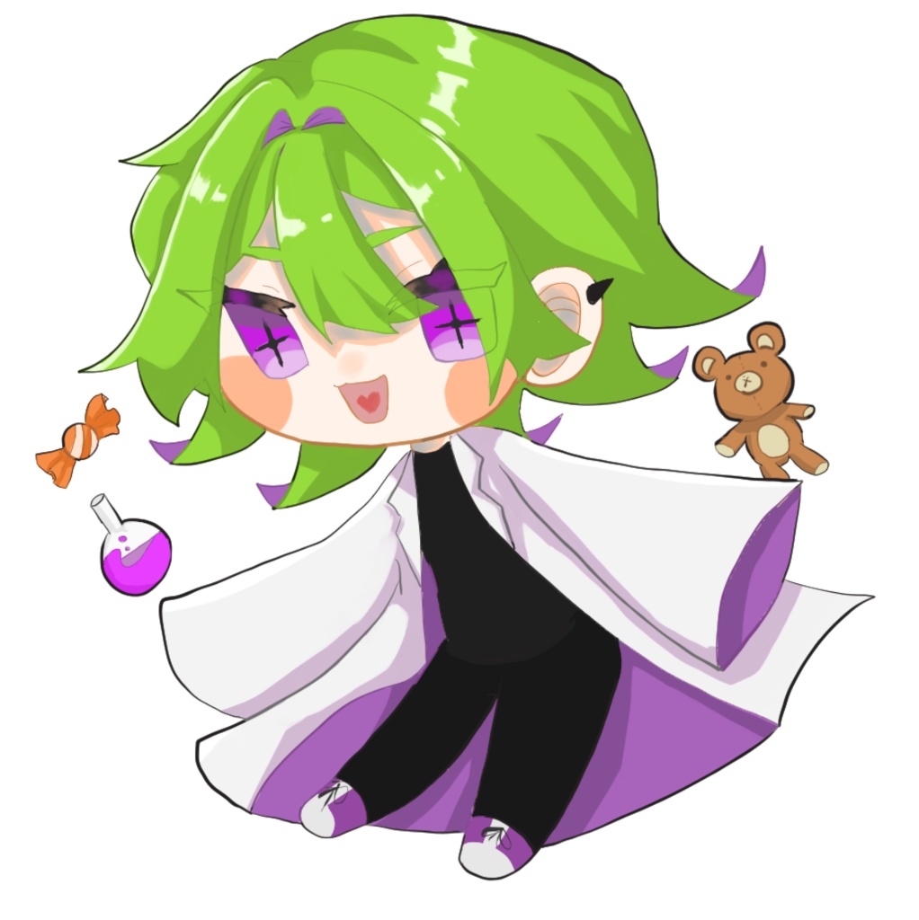 創作 双川紗々 アクリルキーホルダー