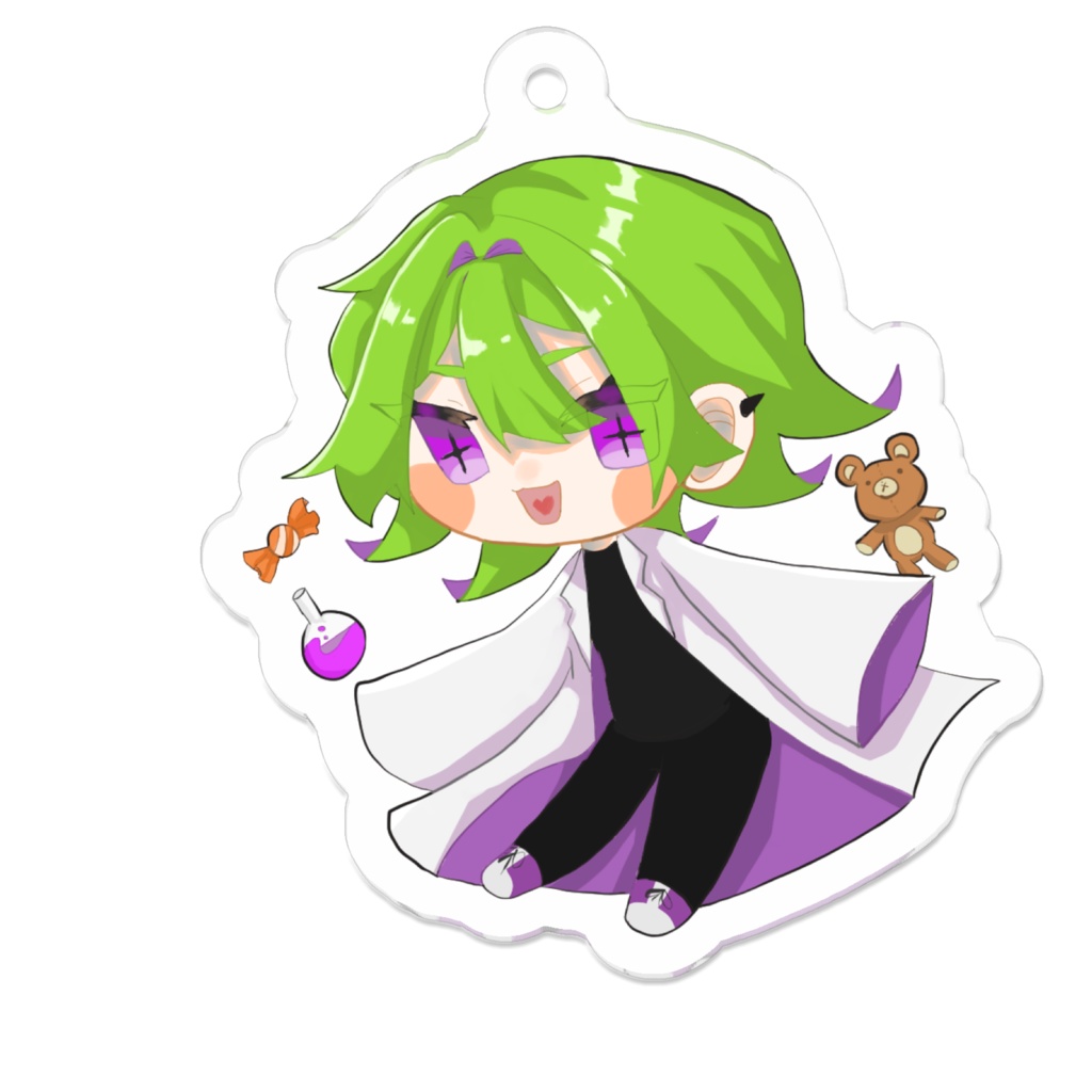 創作 双川紗々 アクリルキーホルダー