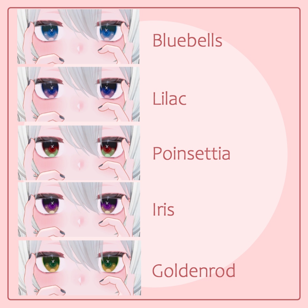 【桔梗Kikyo】Lovebit_EyesTexture & Makeup