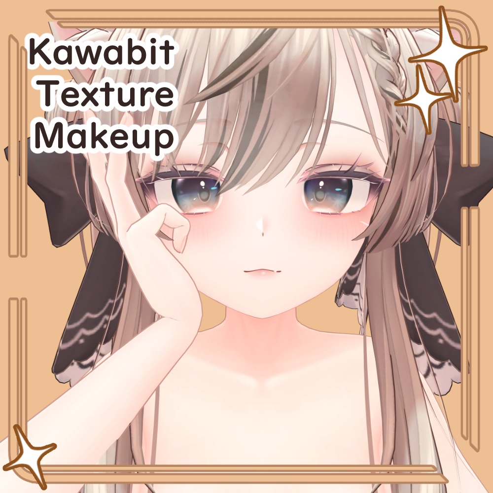 【マヌカManuka】Kawabit_EyesTexture & Makeup