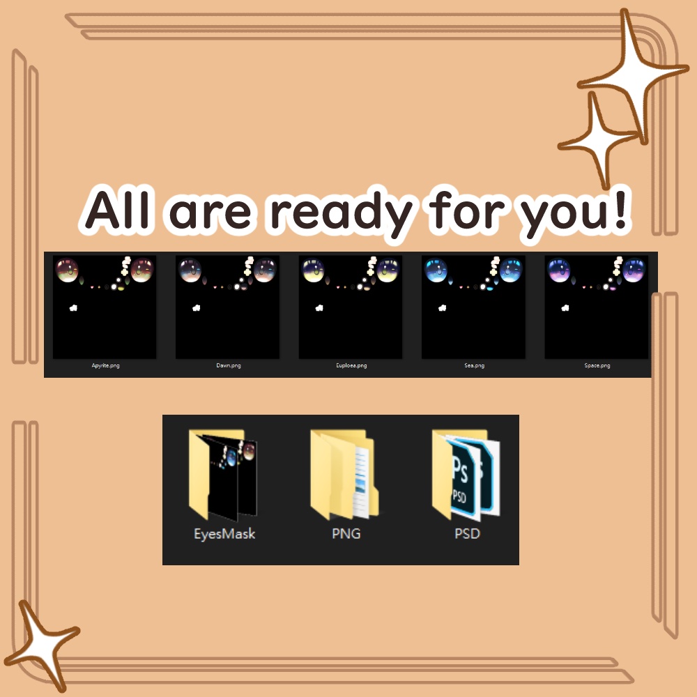 【マヌカManuka】Kawabit_EyesTexture & Makeup