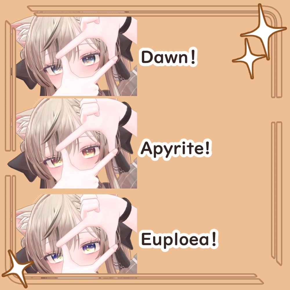 【マヌカManuka】Kawabit_EyesTexture & Makeup