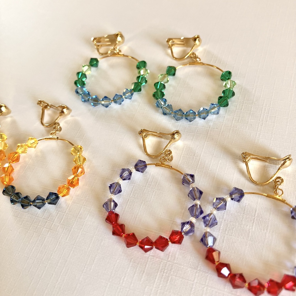 【忍たま】乱きりしん私服イメージ イヤリング・ピアス