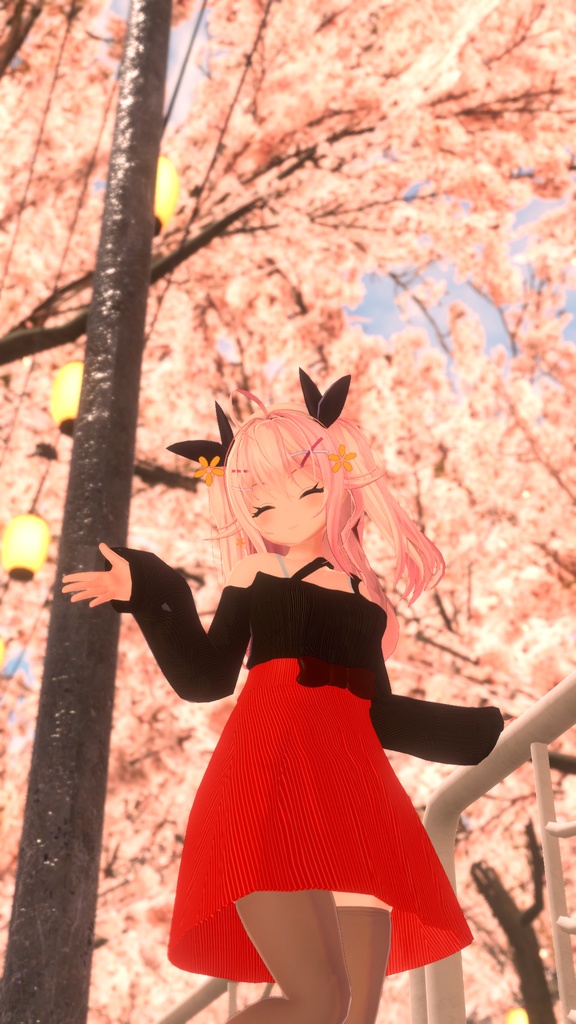 イヨちゃん用【Off-shoulder_slit&Skirt】