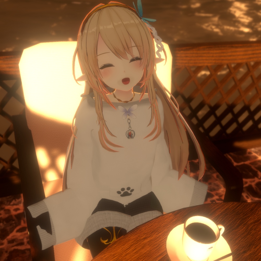 【ルシナちゃん用】パーカー&ショートパンツ