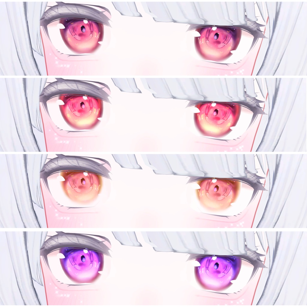 【桔梗】瞳用テクスチャ素材- 花火 -Eye Texture-