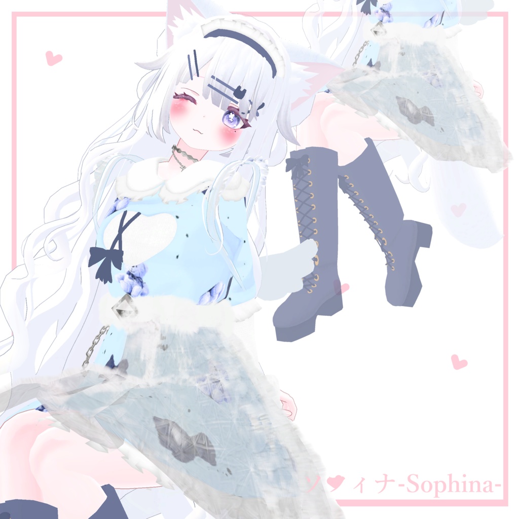 Bear-ベア-【3D衣装モデル】【3アバター対応】♡地雷Fashion♡