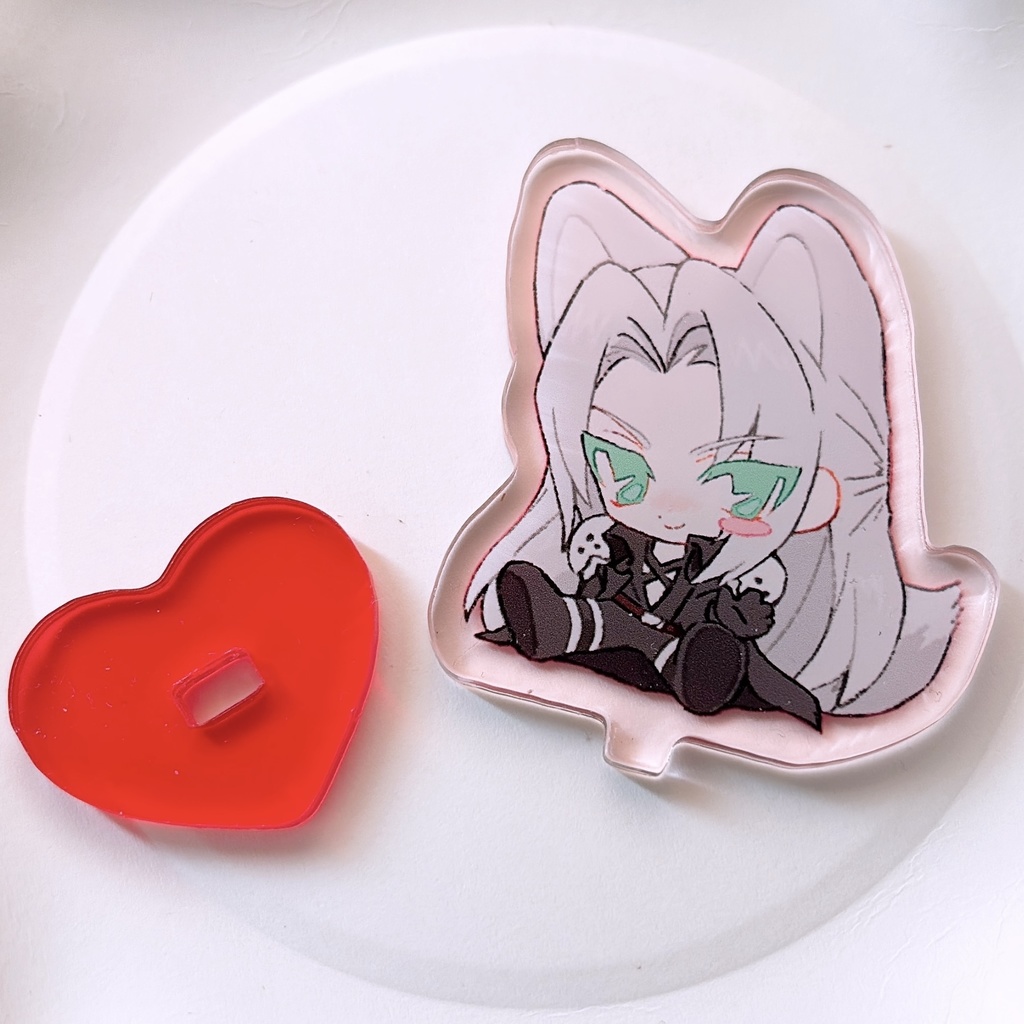 ハートアクリルスタンド