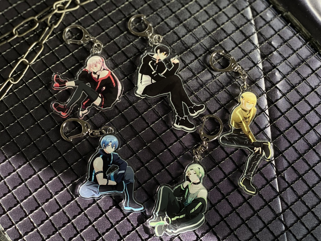 【OUTLET】アクリルキーホルダー5種セット
