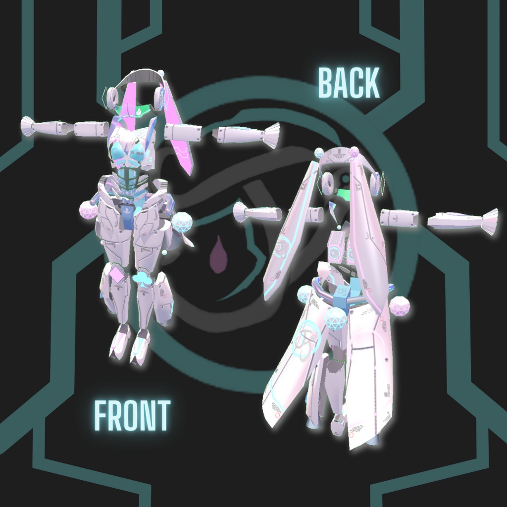 【値下げキャンペーン中!】【マヌカ、舞夜、萌、桔梗対応】Joker Skvader【VRC想定】