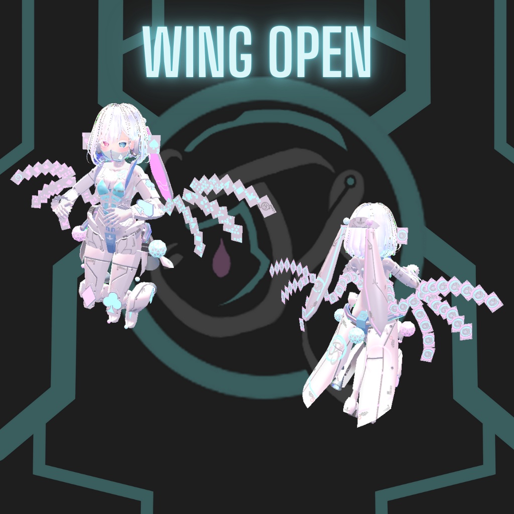 【値下げキャンペーン中!】【マヌカ、舞夜、萌、桔梗対応】Joker Skvader【VRC想定】