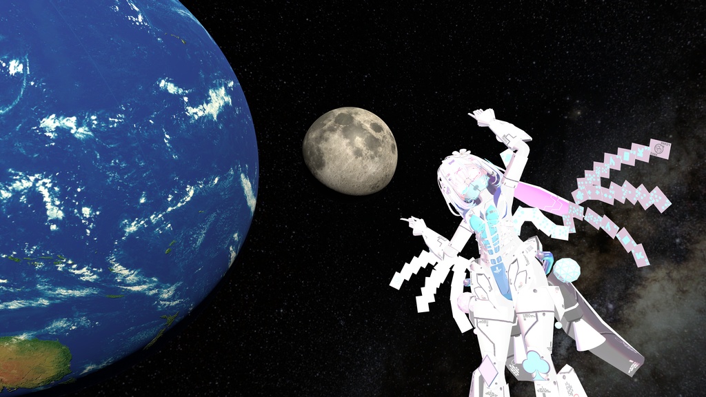 【値下げキャンペーン中!】【マヌカ、舞夜、萌、桔梗対応】Joker Skvader【VRC想定】