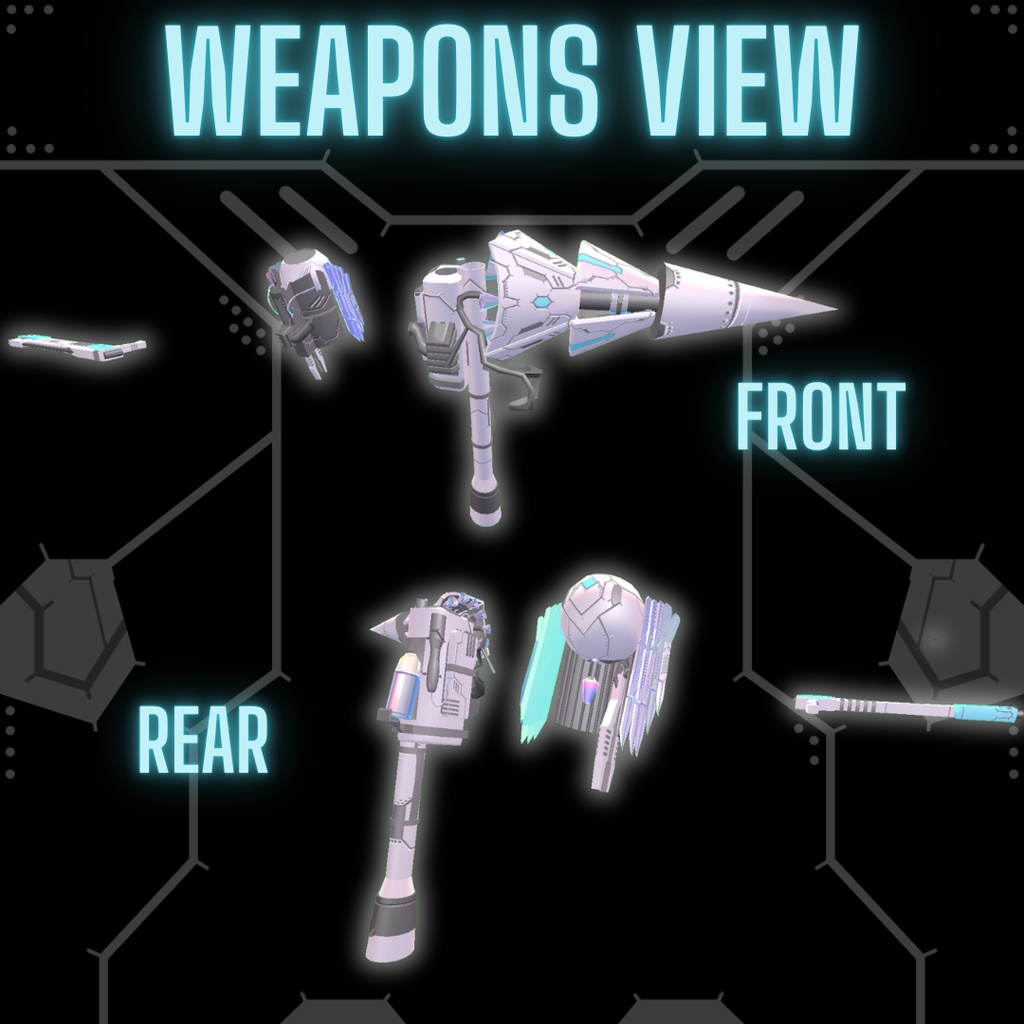 ※武器のみ【MA対応】人体接続型戦闘用武装 Assault Quetzalcoatl【マヌカ・桔梗対応】