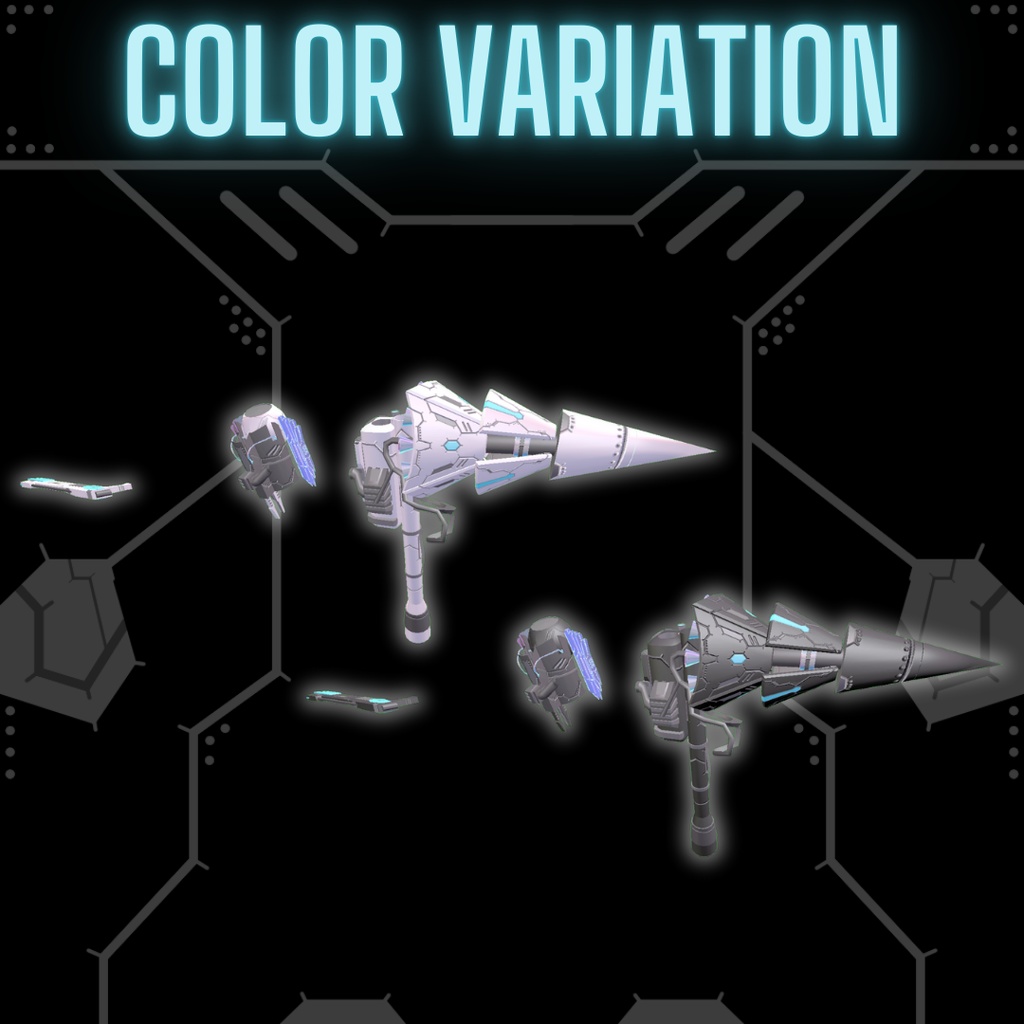 ※武器のみ【MA対応】人体接続型戦闘用武装 Assault Quetzalcoatl【マヌカ・桔梗対応】