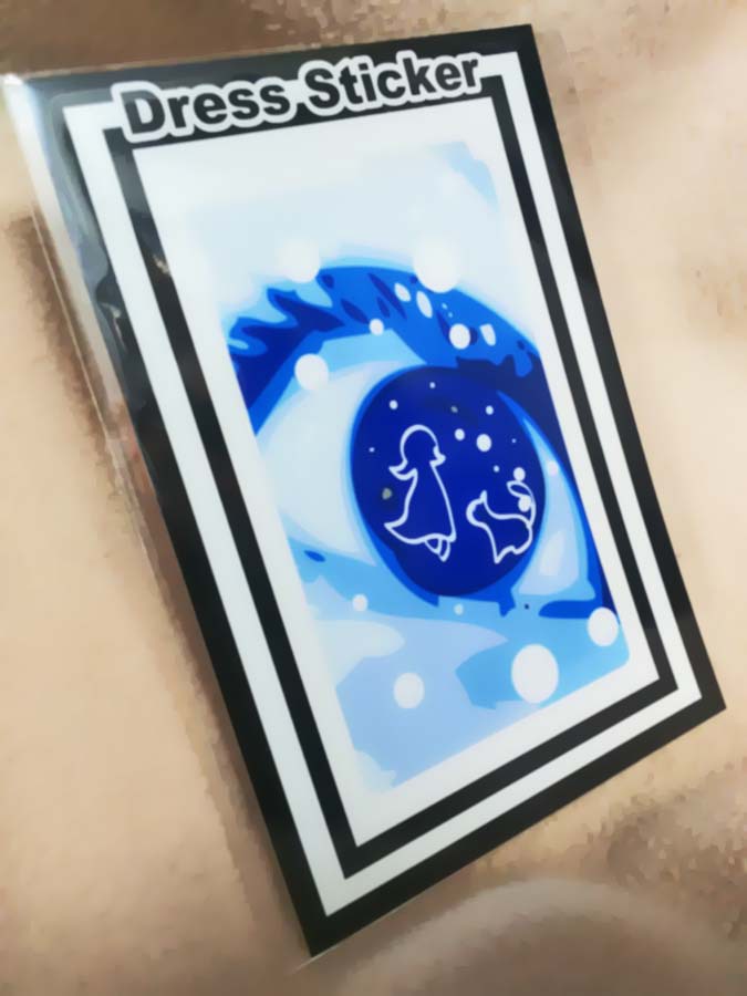 ＩＣステッカー【雫】