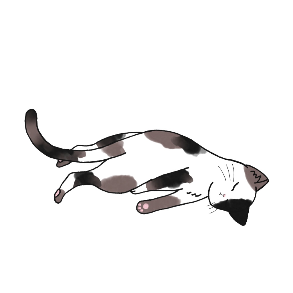 三毛猫 ICカードステッカー