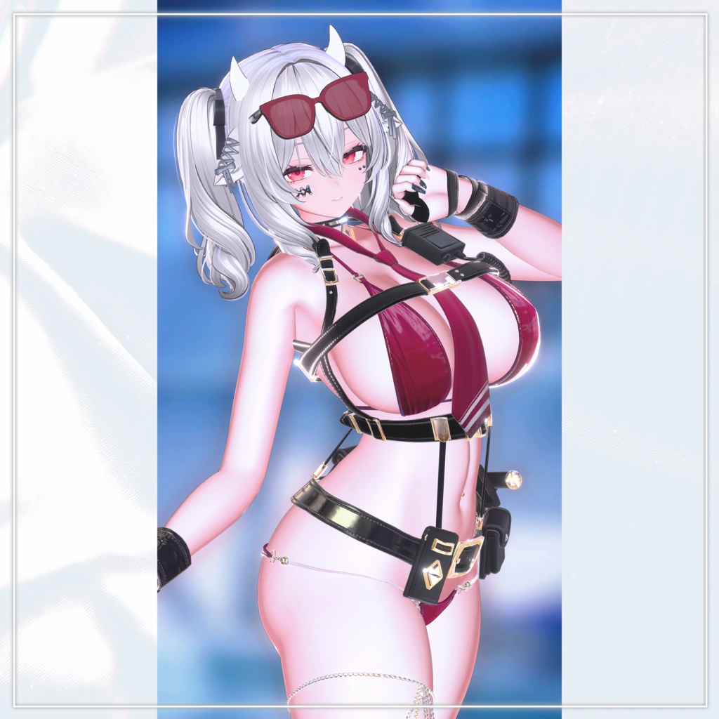 【肌マテリアル】Shining Skin Material for Milltina ✨Post Prosess Preset+Milltina Texture✨