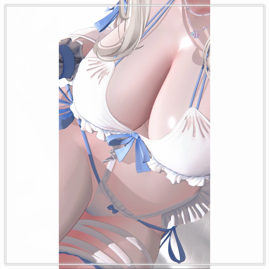 【肌マテリアル】Shining Skin Material for Milltina ✨Post Prosess Preset+Milltina Texture✨