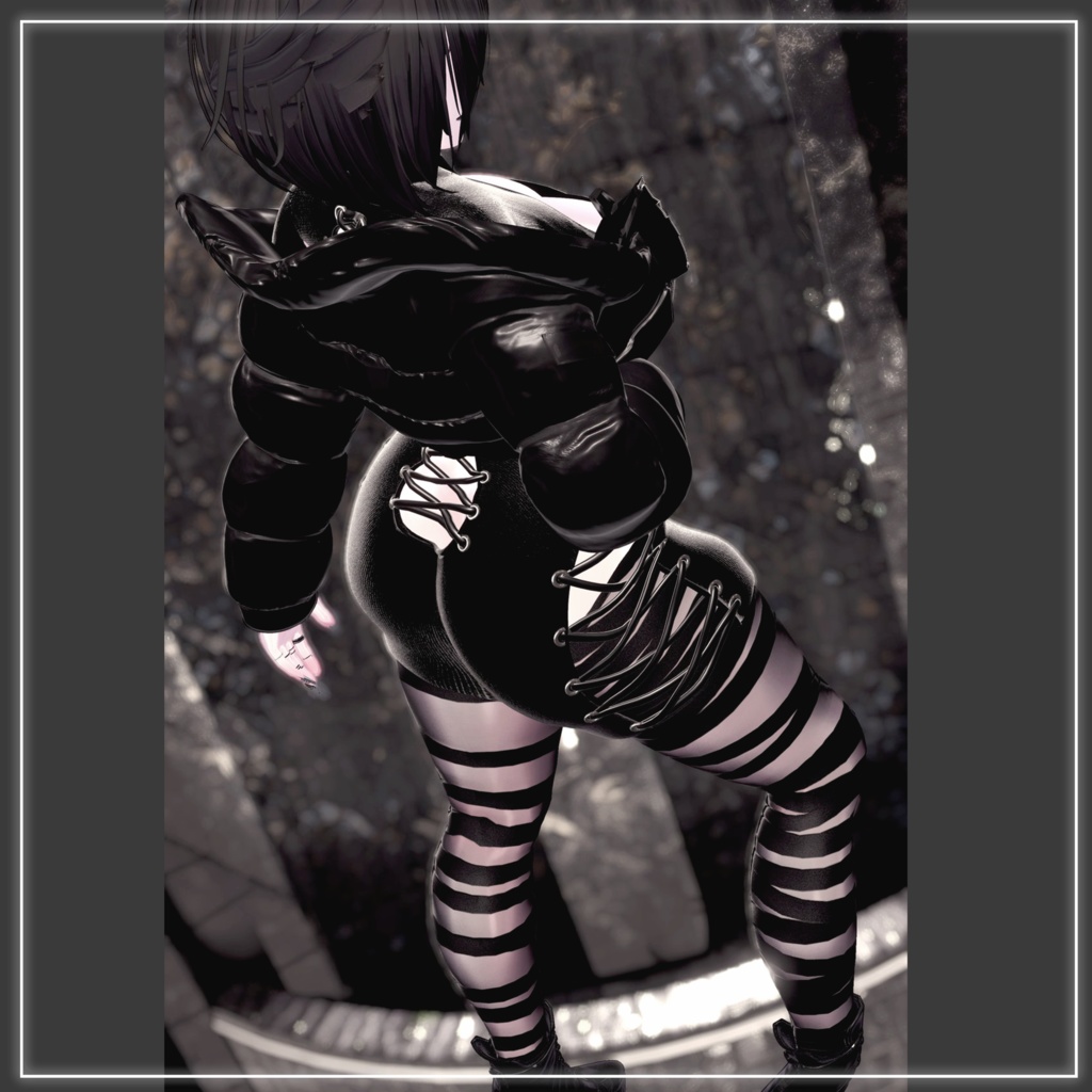 【5アバター対応】 SIMPLE DOWN CORT