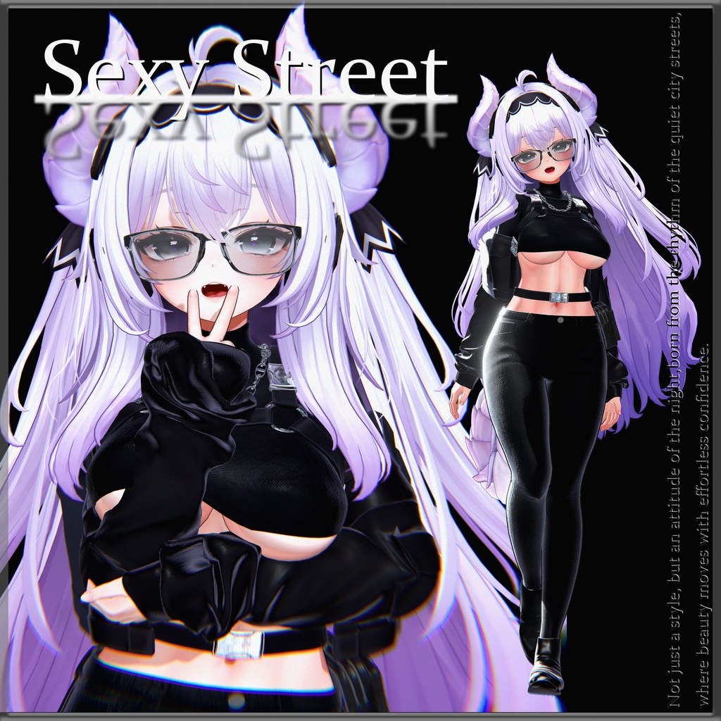 ✨セール中✨【8アバター対応】🏙️Sexy Street🏙️